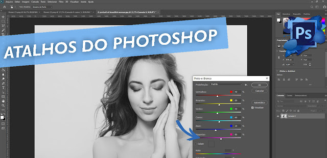 Os 10 melhores atalhos do Photoshop para produtividade