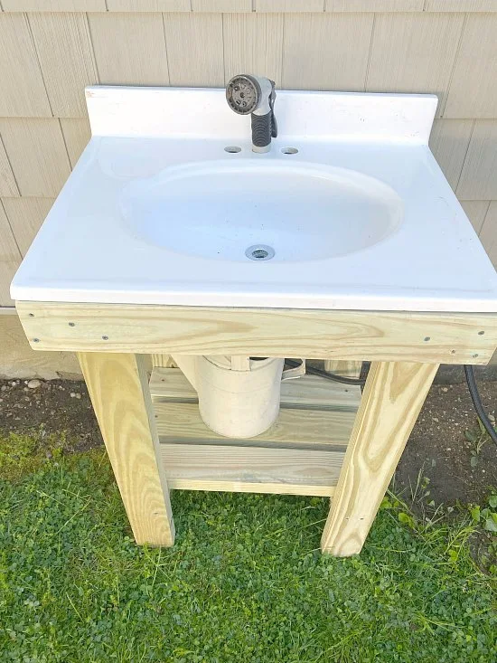 How to Build a DIY Outdoor Sink