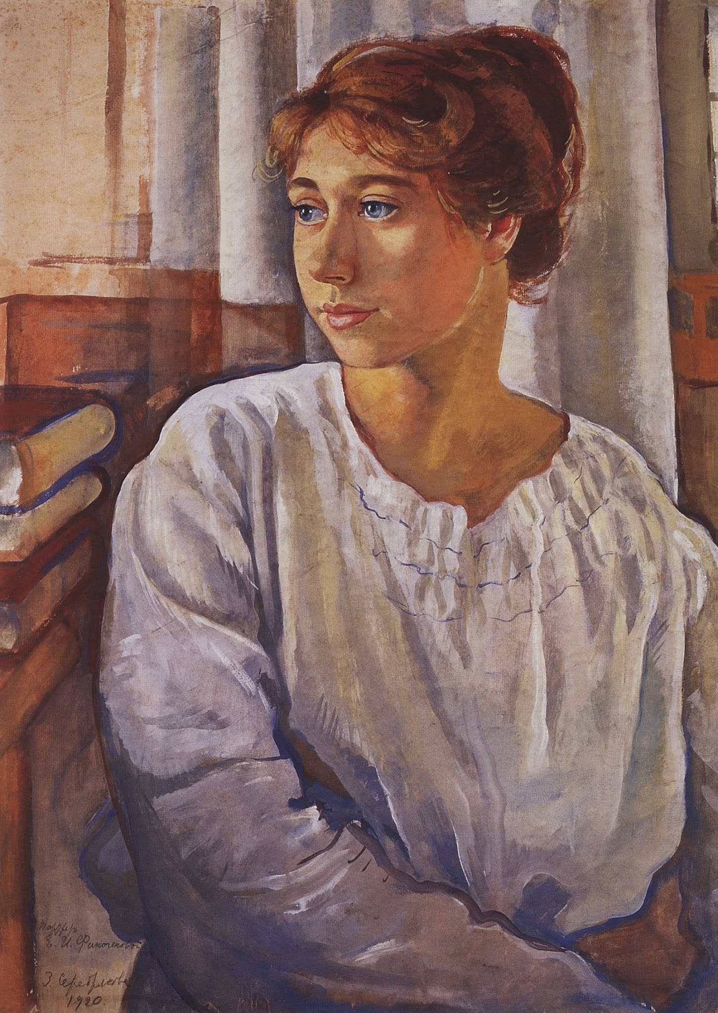 Zinaida SEREBRIAKOVA (Russia, 18841967) Catherine La Rose The Poet
