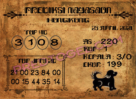 Pred Hk Minggu 25 April 2021 Hongkong Hk Malam Ini