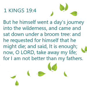 1 KINGS 19:4