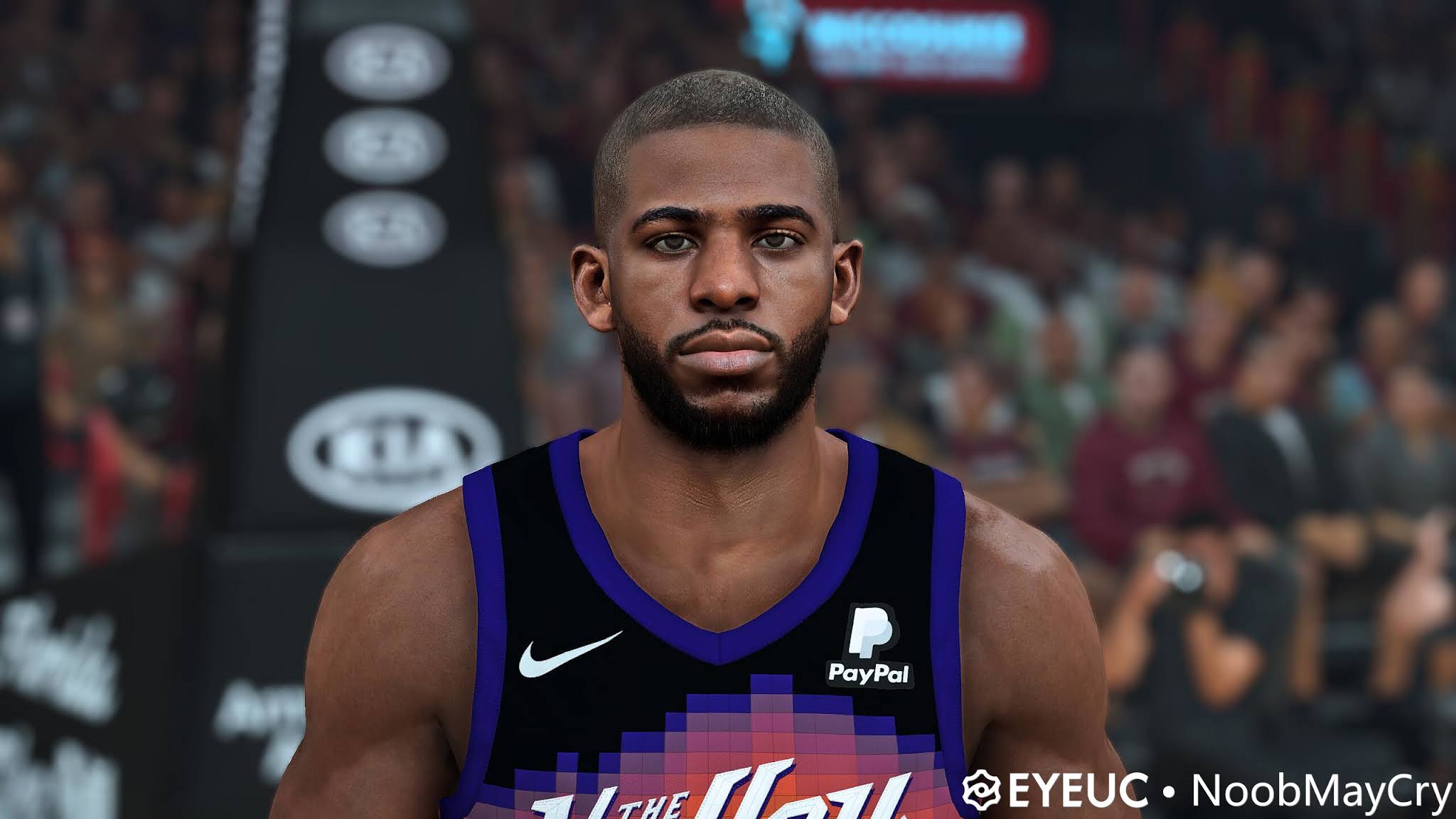 NBA 2K21 Chris Paul Cyberface and Body Model by Noobmaycry