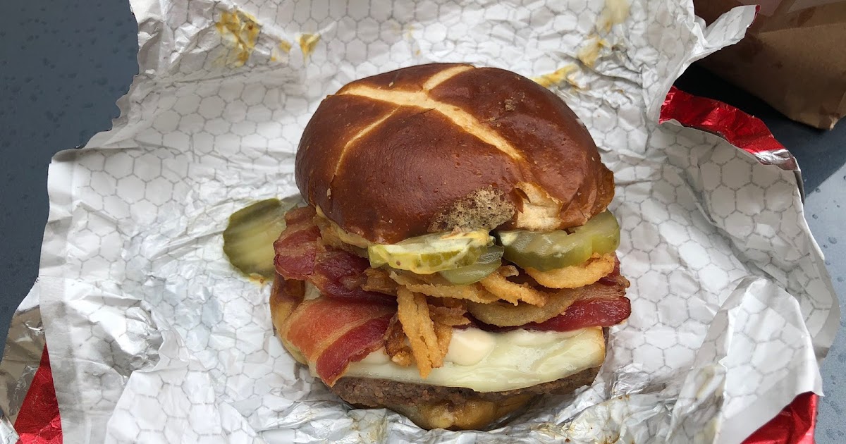 SOUTH ATLANTA WRESTLING DOT COM Wendy's Pretzel Bacon Pub Cheeseburger