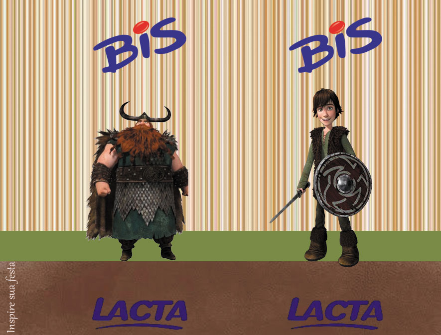 How to Train your Dragon Party Free Printable Candy Bar Labels. Oh