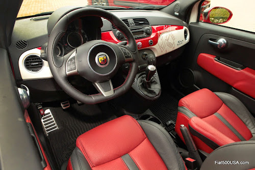 Mopar Fiat 500 Abarth Scorpion Interior