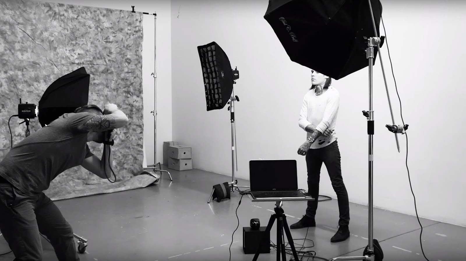 Various lighting setups for stunning black and white portraits by Nathan Elson Blog