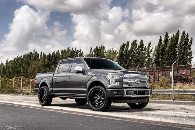 Exclusive Motoring Ford F150 Platinum On 22″ Fuel Offroad Wheels