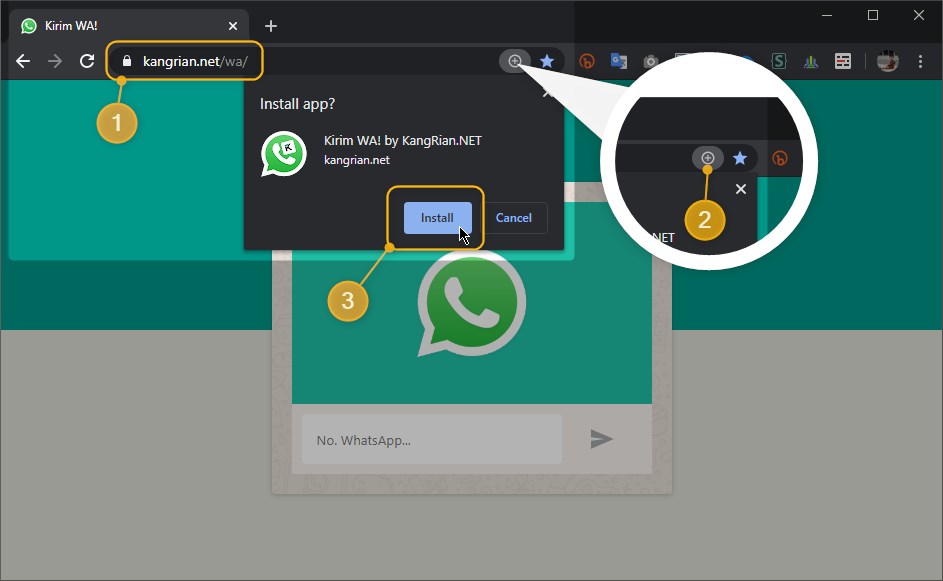 Ini dia, Cara Kirim WhatsApp Tanpa Menyimpan Kontak!