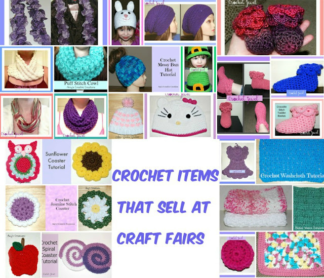 Amy's Crochet Creative Creations Crochet Items that Sell at Craft Fairs