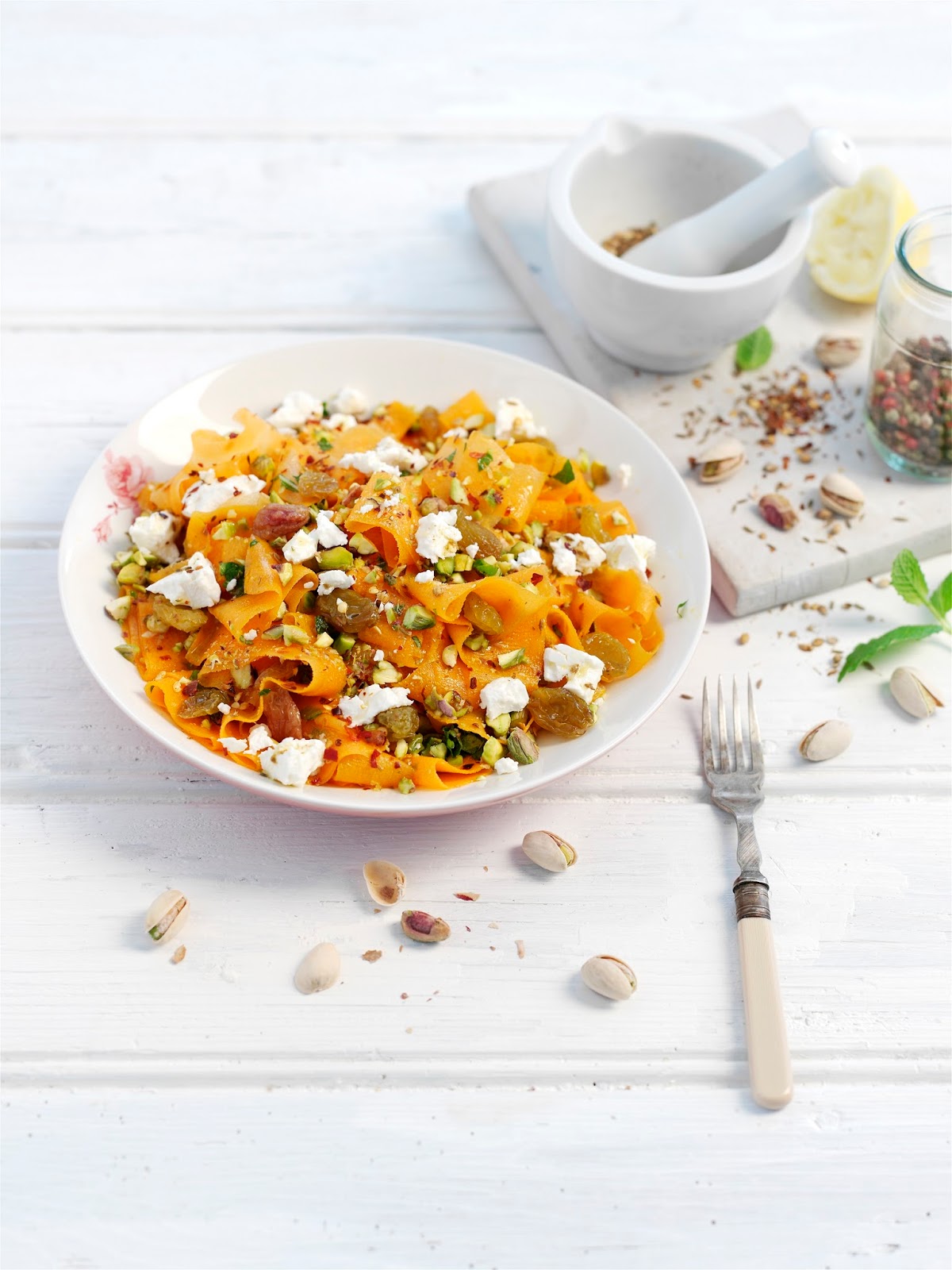 Carrot Pistachio And Feta Salad Carrot Pistachio And Feta Salad