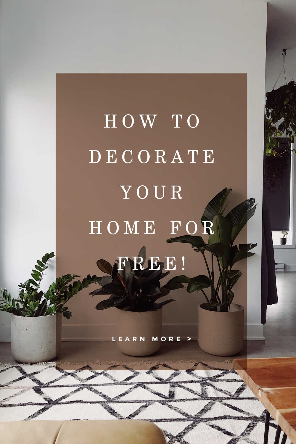 How To Decorate Your Home for Free