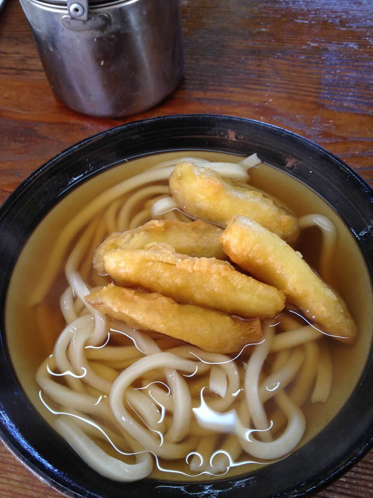 らうちた 牧のうどんのごぼう天うどん ごぼ天って言うとばい【東区奈多】
