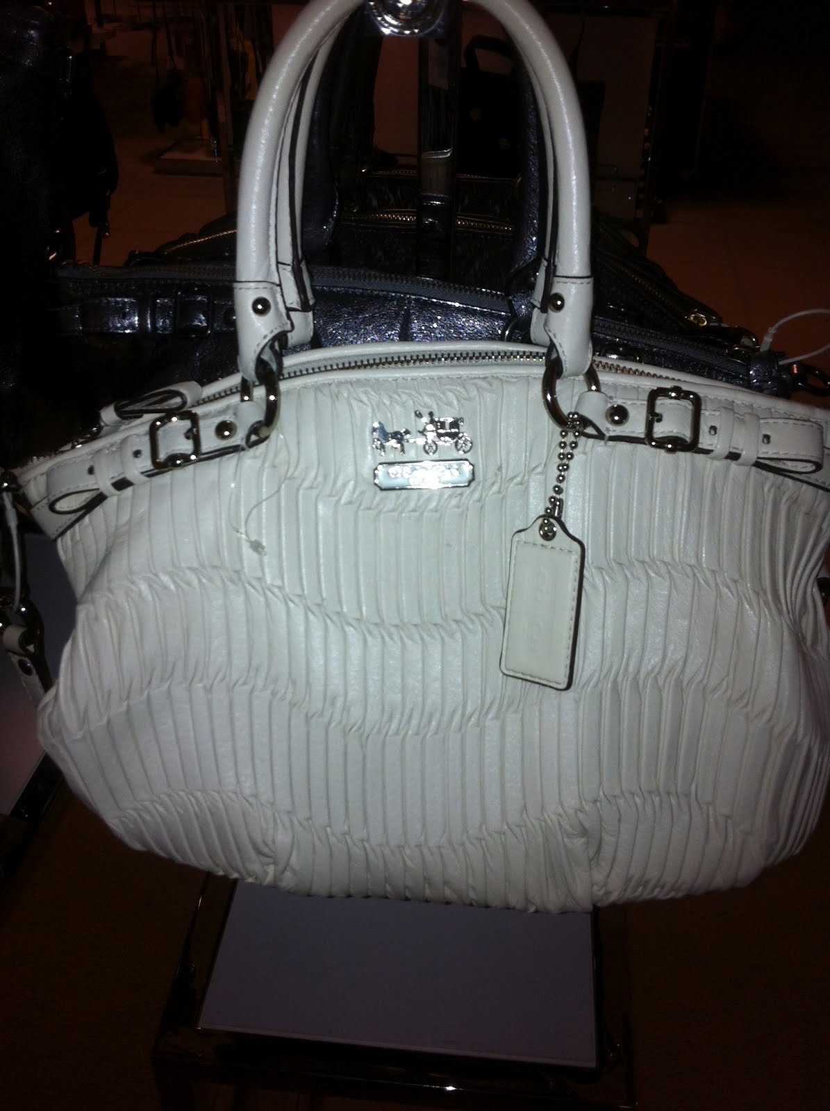 Coach Handbags: Authentic Coach Handbag- COACH Madison Gathered Leather ...