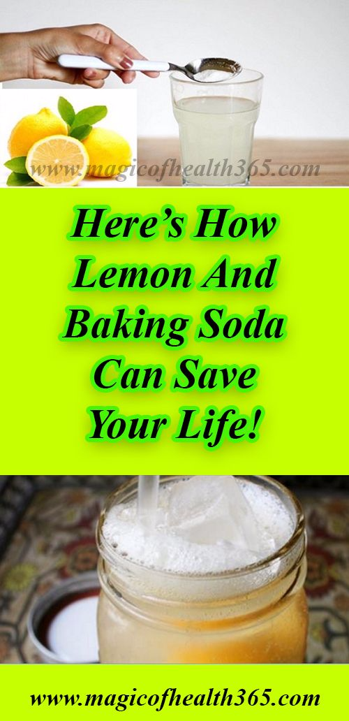 HERE’S HOW LEMON AND BAKING SODA CAN SAVE YOUR LIFE! HEALTHYLIFE