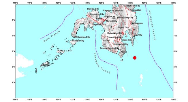 Magnitude 6.4 earthquake hits Davao Occidental
