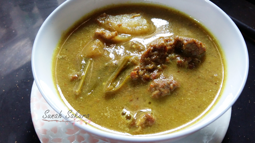 Wordless Wednesday Sate Daging Masak Lemak Cili Api Sunah