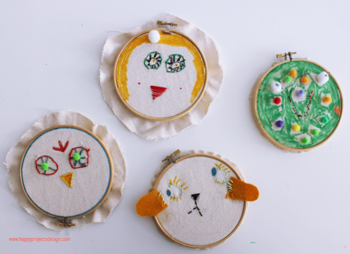 coser con niños diy cojín