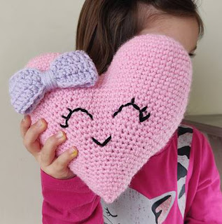 PATRON GRATIS CORAZON AMIGURUMI 48226 💗