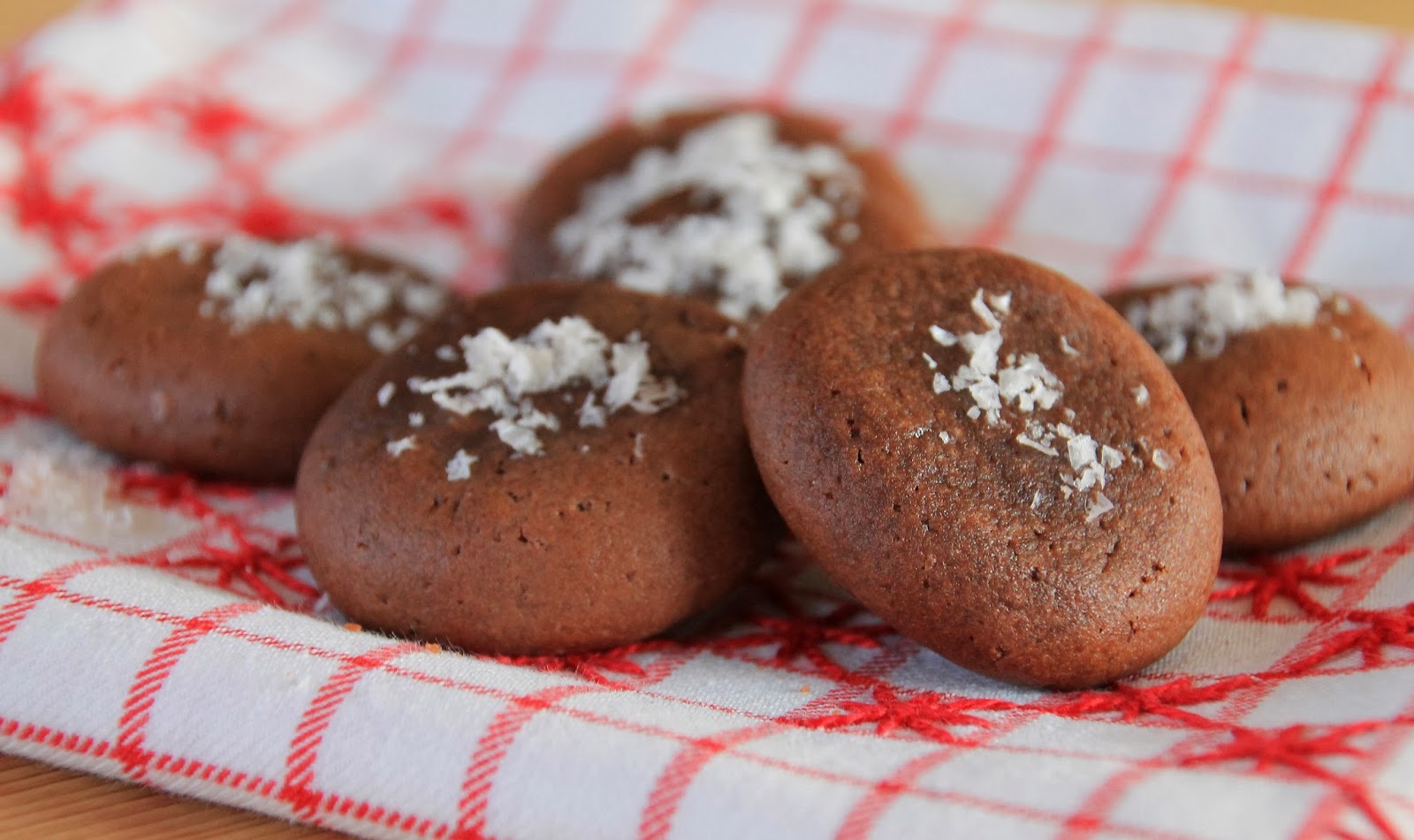 Svenja's Koch und Backblog NutellaCookies mit Fleur de Sel