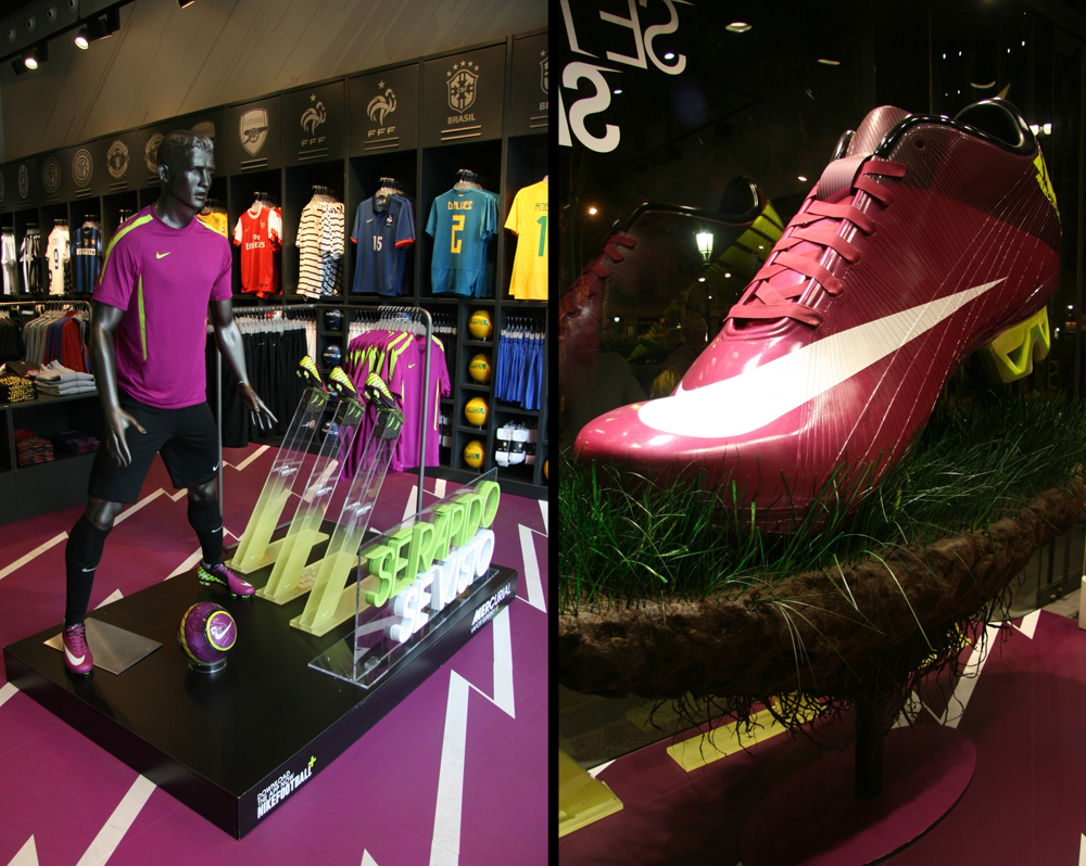 Nike Passeig de Gracia: Mercurial SF III @ Nike