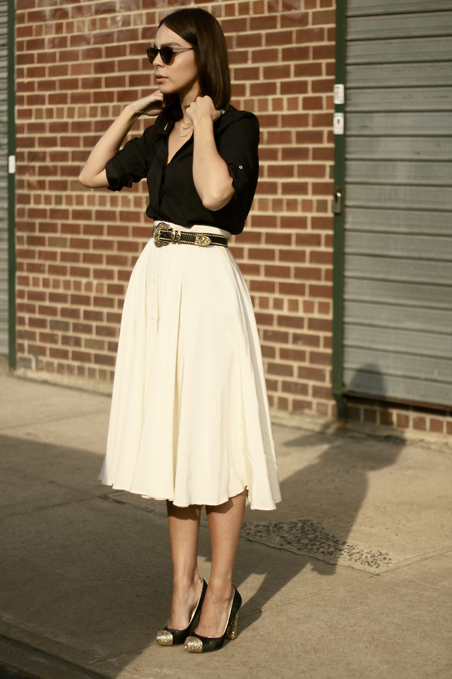Y. A. Q. - Blog de moda, inspiración tendencias: [Y ahora qué me pongo con] Una falda hasta las