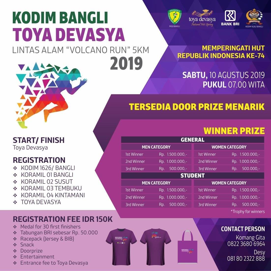 Volcano Run - Bangli • 2019 Volcano Run - Bangli • 2019