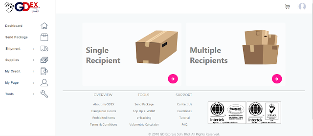 Mygdex tracking