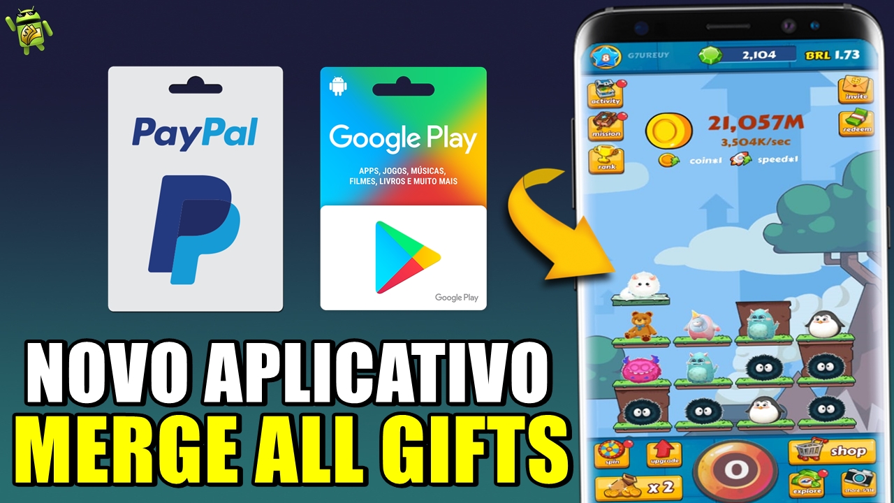 Merge All - Novo App De Ganhar Dinheiro e Gift Cards