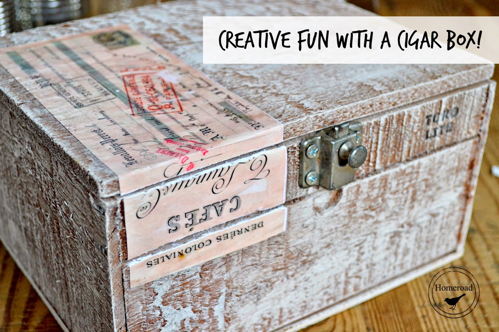 Cigar Box Craft Storage