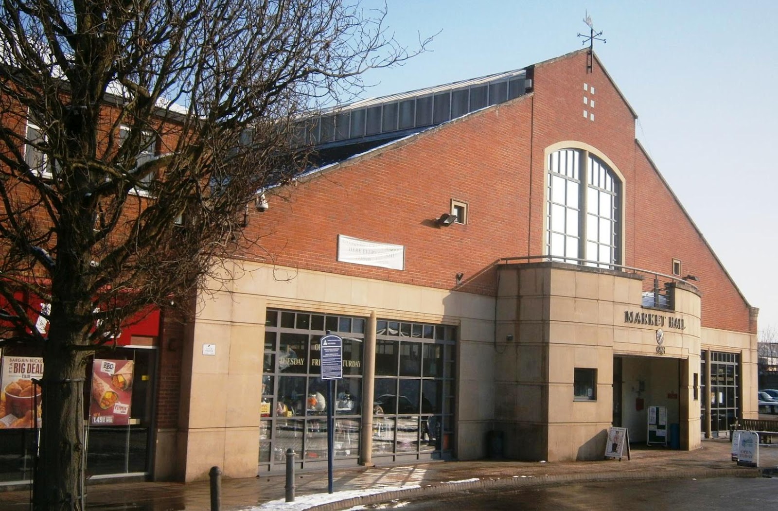 Liberal England Market Harborough Market Hall saved