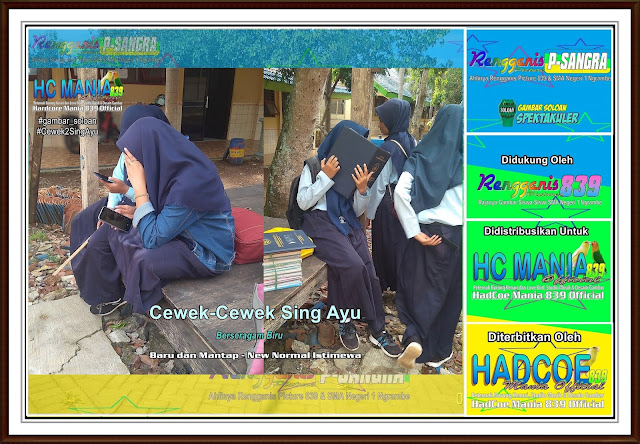 Gambar Soloan Spektakuler - Gambar Siswa-Siswi SMA Negeri 1 Ngrambe Cover Biru PAB- 10 RG