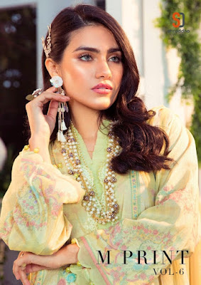 Shraddha Designer M print vol 6 pakistani suits