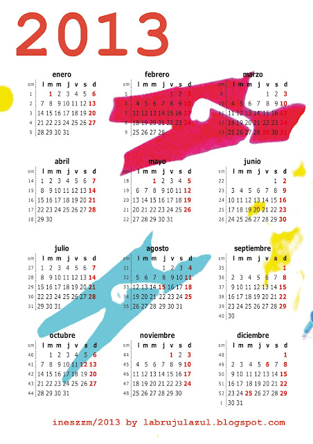 Calendario 2013  (8 de 9)  Fotografía: "Pinzas" de Inés Martínez  para https://labrujulazulfoto.blogspot.com