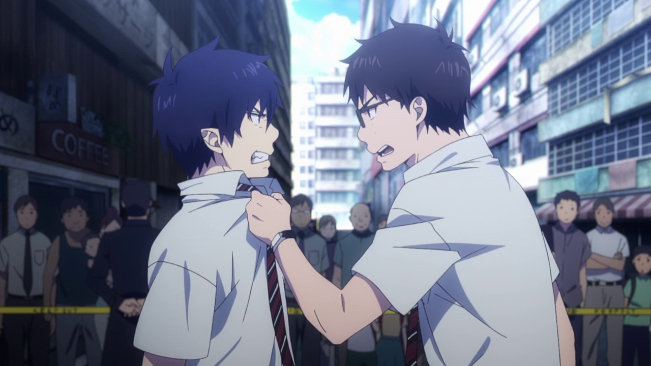 جميع حلقات والحلقات الخاصة وفيلم انمي ao no exorcist مترجم