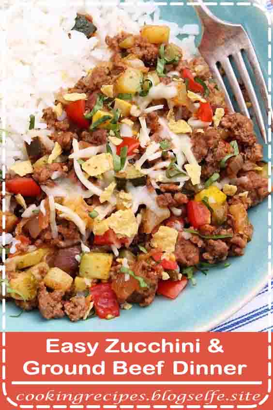 4.9 ★★★★★ | Six basic ingredients form the foundation of this one-skillet meal, which comes together quickly for a family-friendly dinner on even the busiest of weeknights. Follow the basic recipe or customize Easy Zucchini & Ground Beef Dinner to taste—and hope for leftovers because they improve with age! #casserole #ground beef #weeknight meals 4.9 ★★★★★ | Six basic ingredients form the foundation of this one-skillet meal, which comes together quickly for a family-friendly dinner on even the busiest of weeknights. Follow the basic recipe or customize Easy Zucchini & Ground Beef Dinner to taste—and hope for leftovers because they improve with age! #casserole #ground beef #weeknight meals