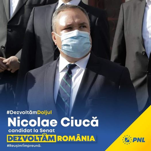 Nicolae CIUCA-PNL Dolj-Locul 1-Senat
