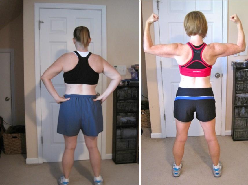 laughing my abs off before and after