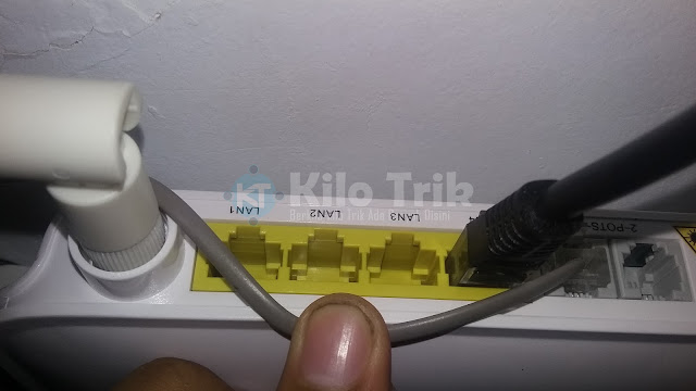 Memperbanyak Wifi dengan Cara Menyambungkan Router Melalui Kabel Lan ...