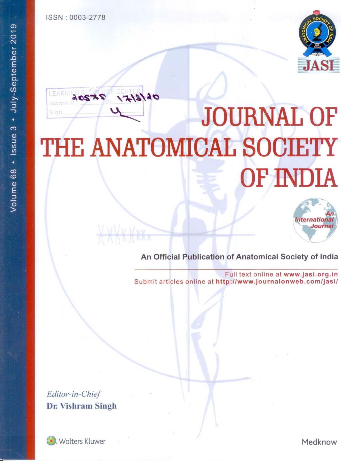 http://www.jasi.org.in/showBackIssue.asp?issn=0003-2778;year=2019;volume=68;issue=3;month=July-September
