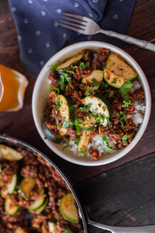 Recipe Zucchini Beef Skillet Recipe a OnePot Paleo Dinner
