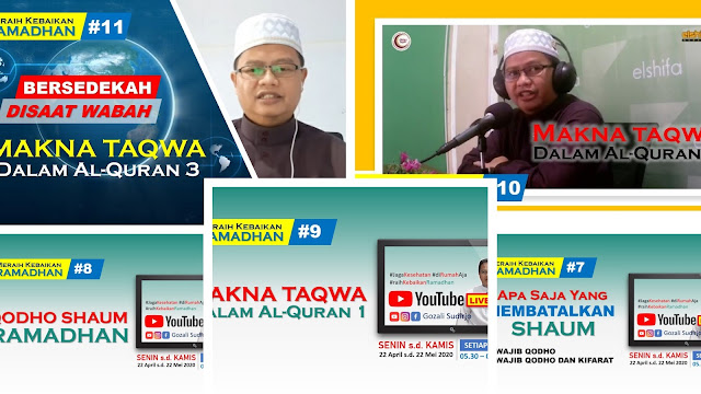 Serial Meraih Kebaikan Ramadhan di Channel Youtube! 7-11