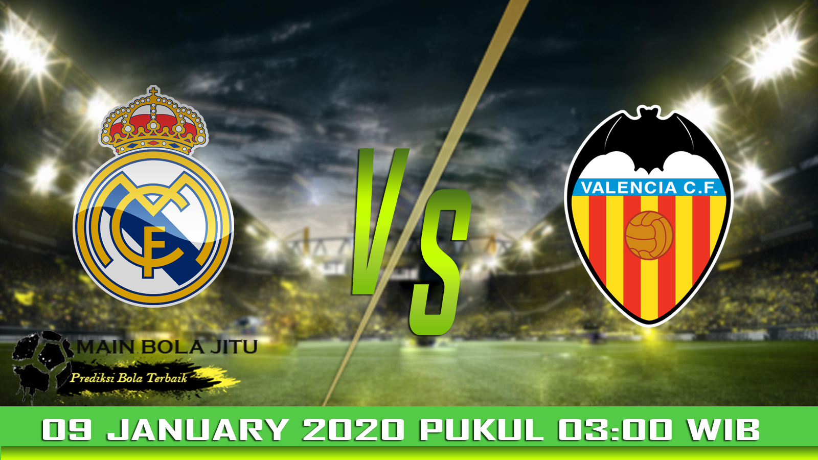 Prediksi Skor Real Madrid vs Valencia tanggal 09-01-2020