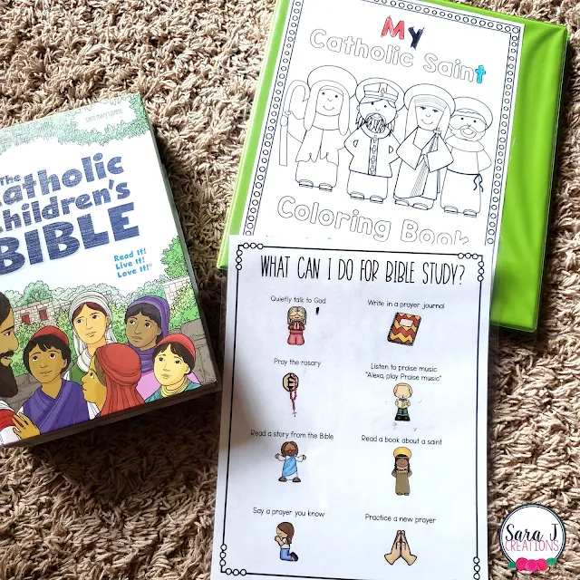 Bible study time for kids