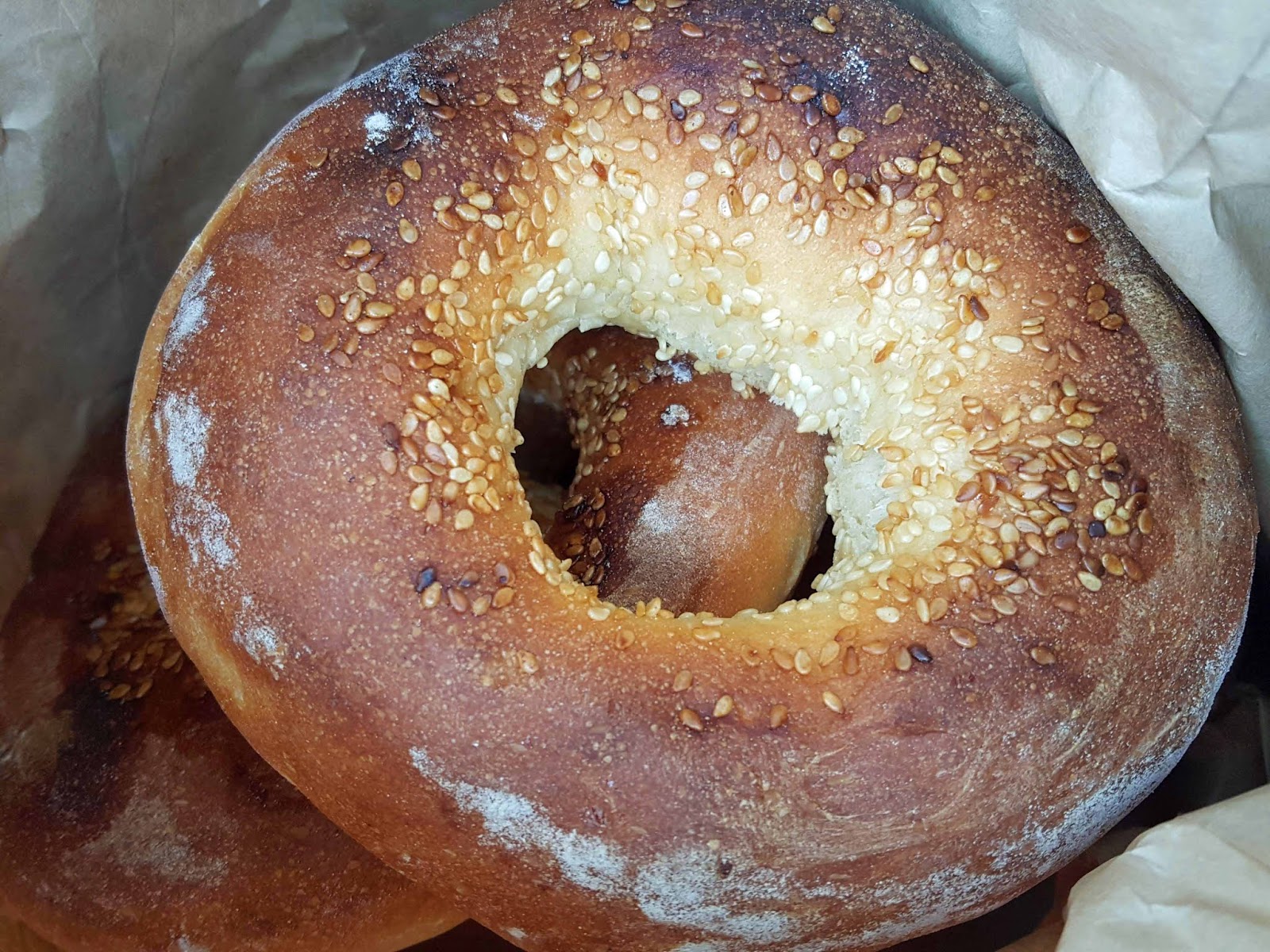 Taste of the Week. Baked Jerusalem Bagels