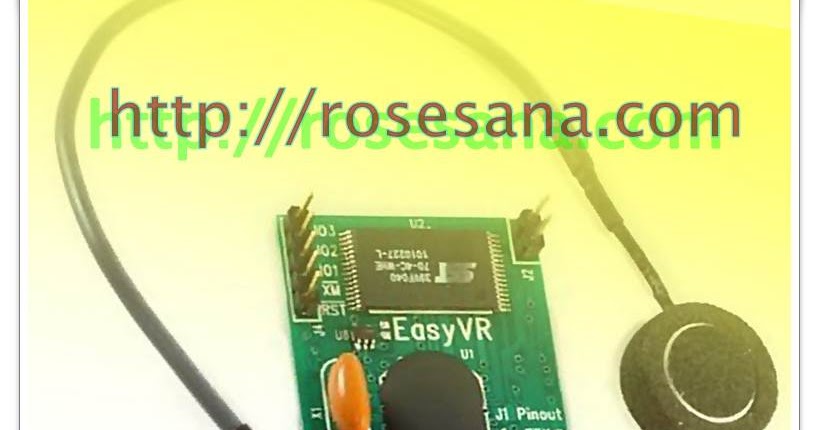 2r Hardware U0026 Electronics Easyvr Speech Recognition Module