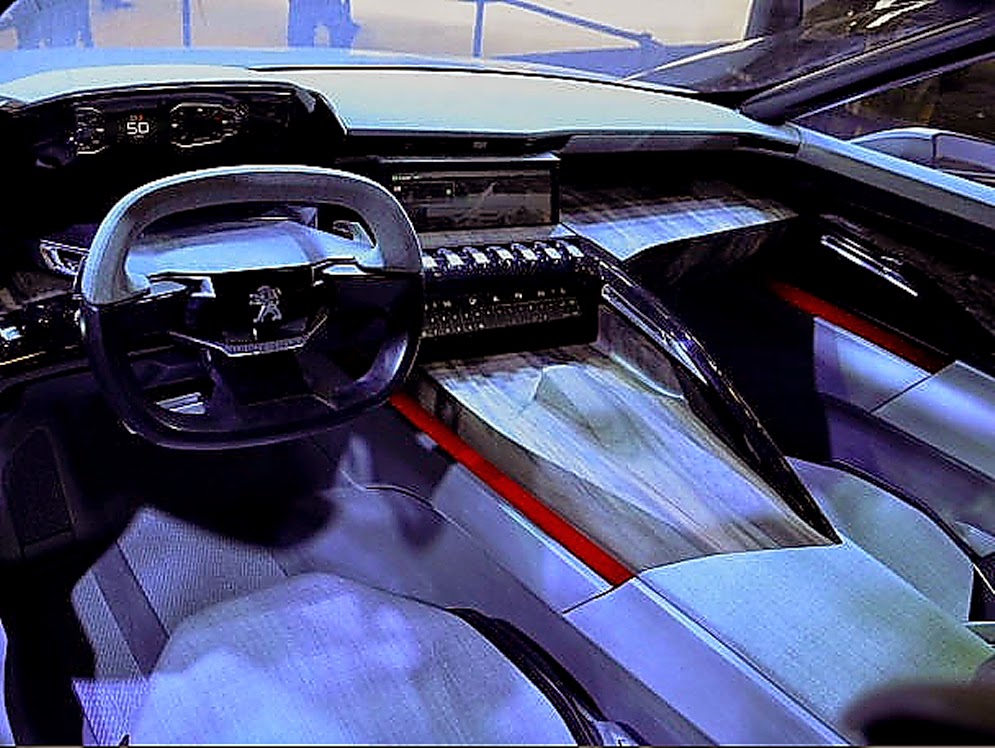 Peugeot Exalt Concept Interior