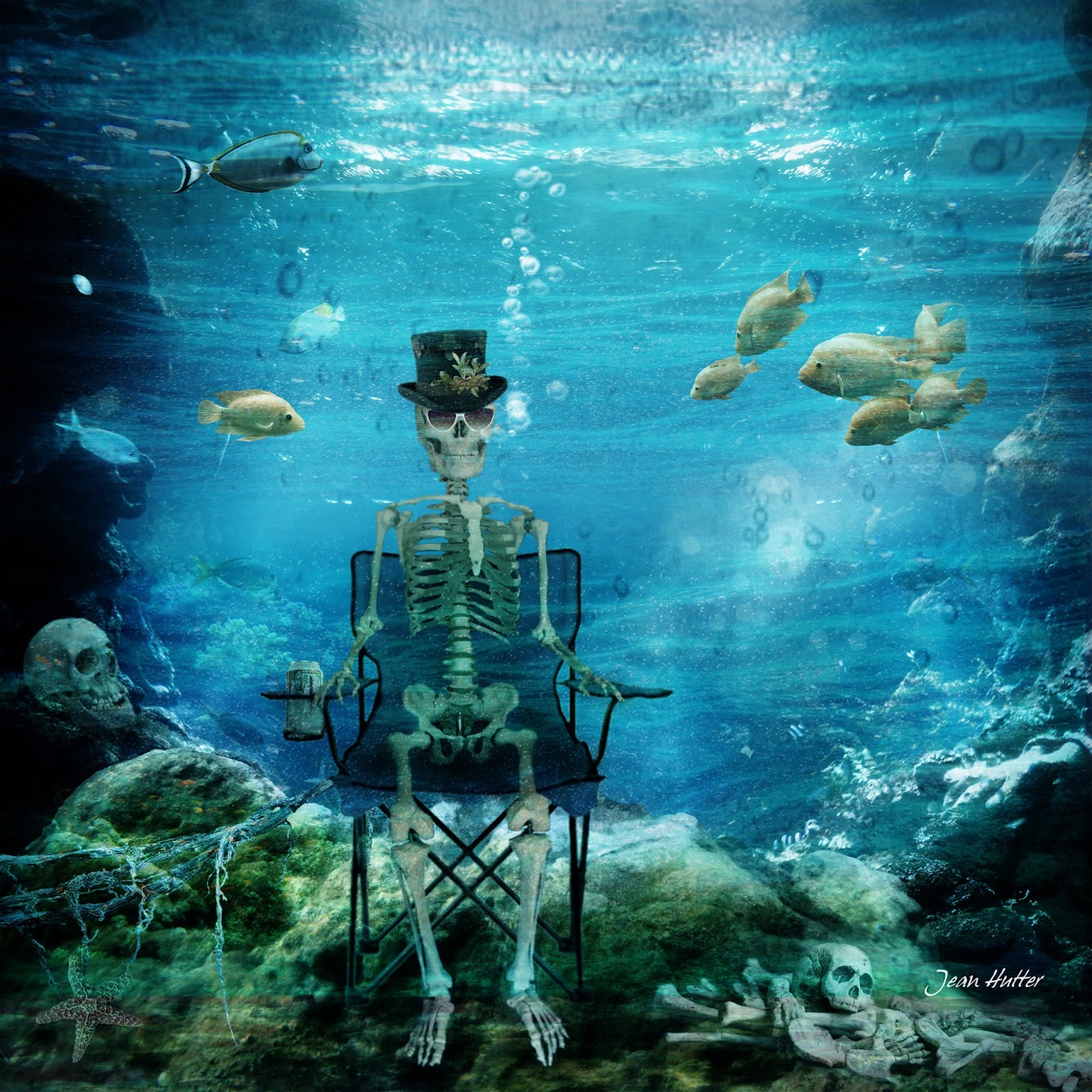 Skeleton In Chair Underwater Meme Template Skeleton C vrogue.co