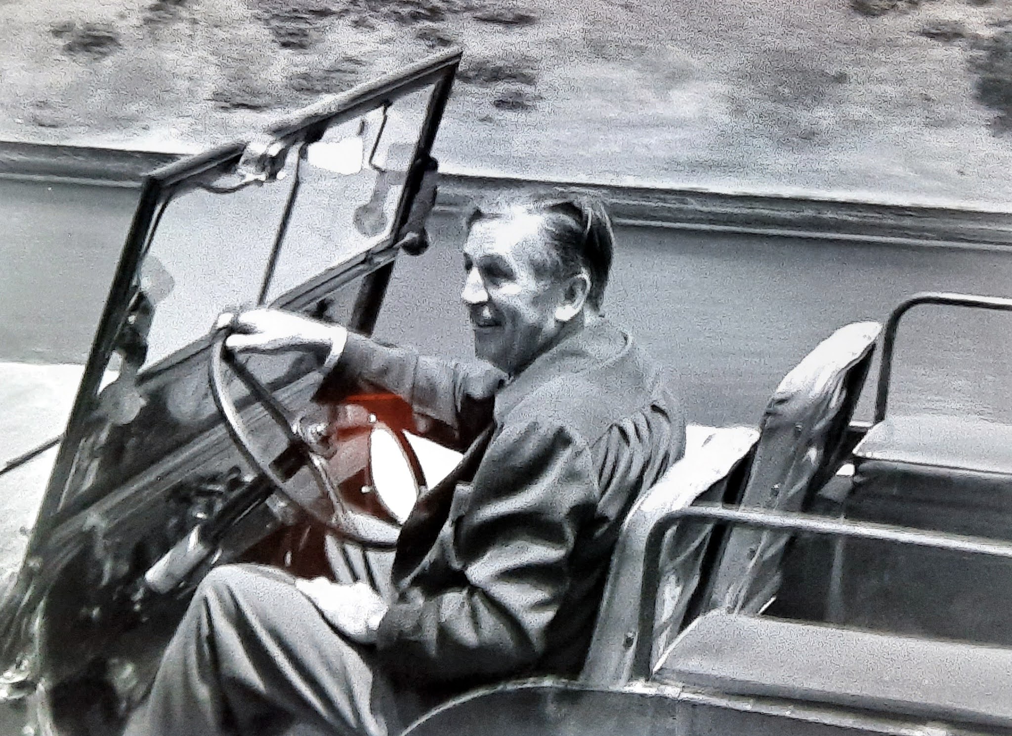 Just A Car Guy Walt Disney driving a Jeep bilde bilde