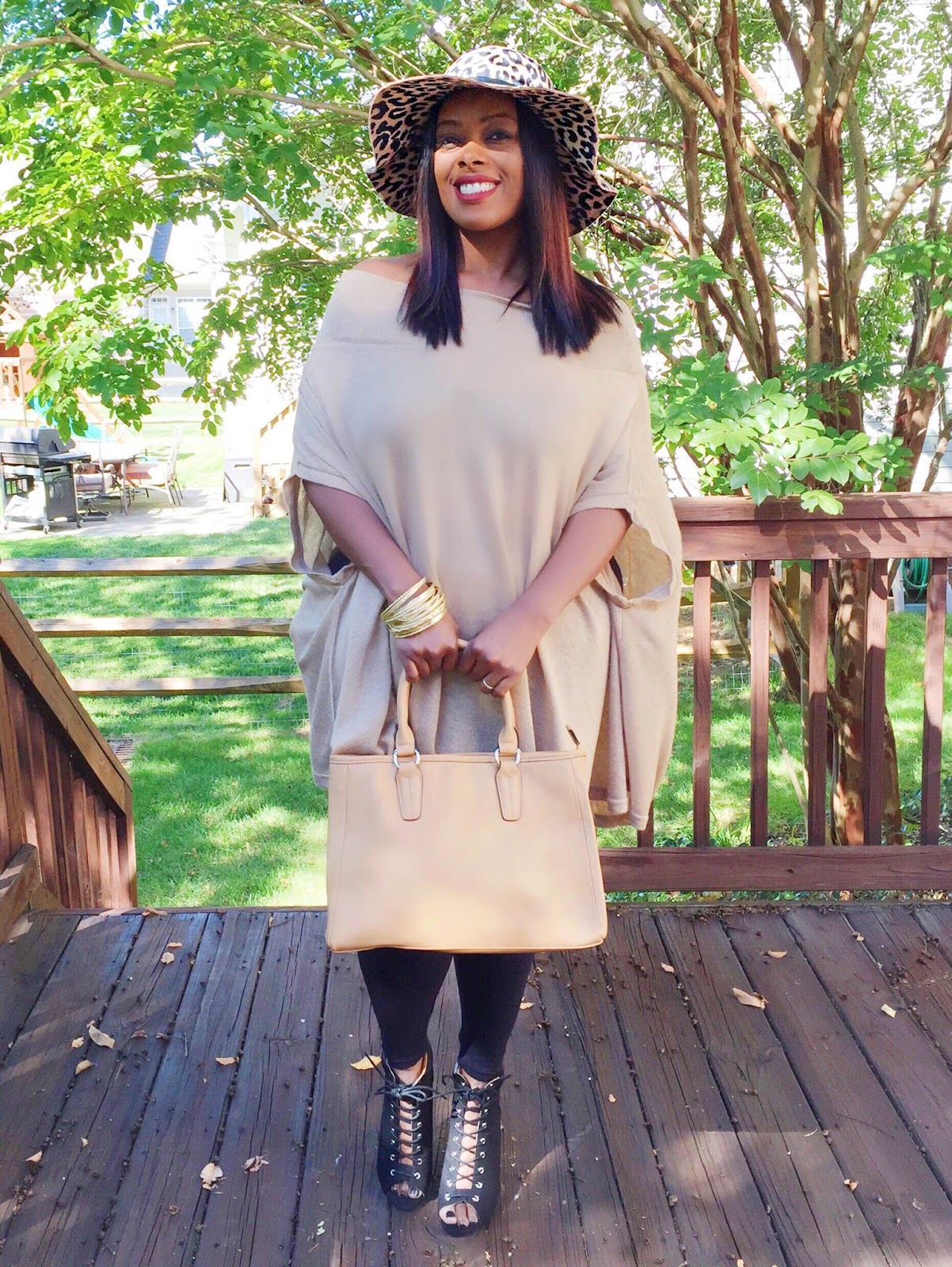 Plus size fall outfit