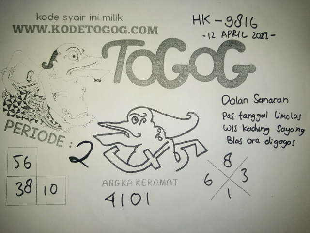 gambar togel hongkong